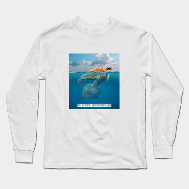 Planet-conscious Long Sleeve T-Shirt by Imaginate